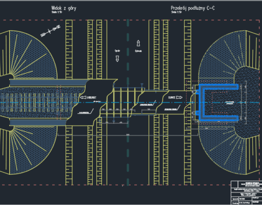 Gambar Detail Struktur dan Arsitektur_Gambar Jembatan Kereta Api Baja DWG AutoCAD