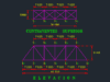 Gambar Detail Struktur dan Arsitektur_Detail Jembatan Kereta Api Rangka Baja DWG AutoCAD