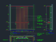 Gambar Detail Struktur dan Arsitektur_Gambar Interior Wood-Panel